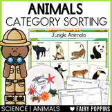 Animal Sorting Mats & Classifying Activities
