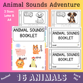 Animal Sounds Adventure Booklet