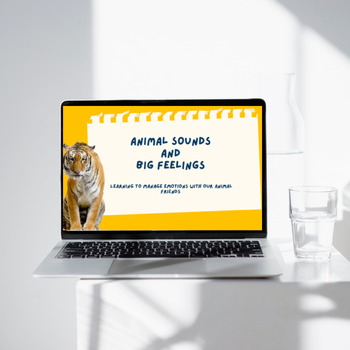 Preview of Animal Sounds and Big Feelings Lesson Plan