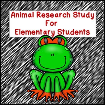 Preview of Animal Study for Elementary Students
