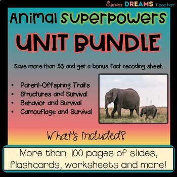 Preview of Animal Superpowers BUNDLE