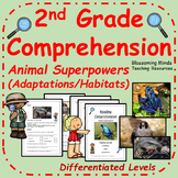 Animal Superpowers reading comprehension