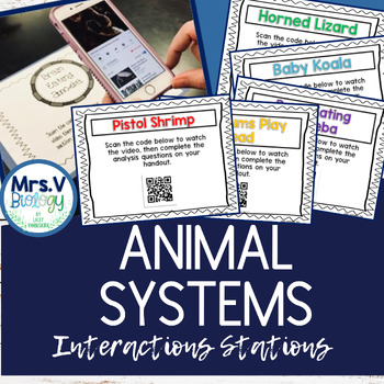 Preview of Animal Systems Interactions Station Activity