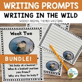 Animal Theme Writing Prompts Bundle