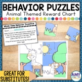 Animal Themed Behavior Incentive Puzzles | Whole Class Rew