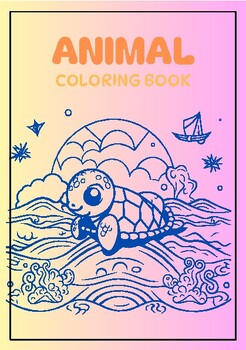 Preview of Animal Themed Coloring book