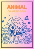 Animal Themed Coloring book