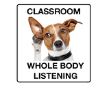 Animal Themed WHOLE BODY LISTENING Posters