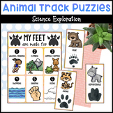 Animal Track Puzzles Animal Footprints Science Activity