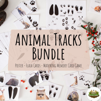 Preview of Animal Tracks Bundle (Growing)