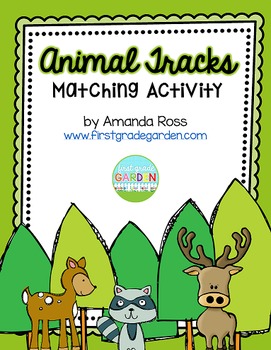 Preview of Animal Tracks Matching Activity