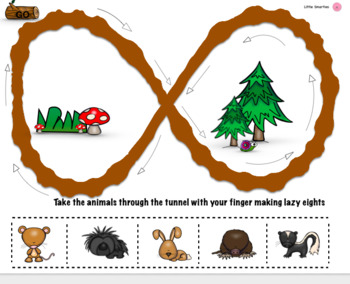 Preview of Animal Tunnel OT Fun for crossing Midline