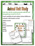 Animal Unit Study | Animal | Zoology studies