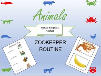 Preview of Animal Unit Zookeeper Routine