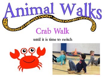 Preview of Animal Walks Station Cards