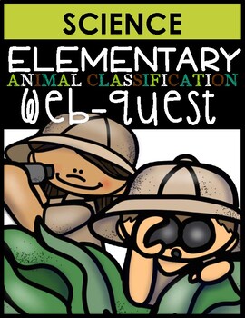 Preview of ANIMALS CLASSIFICATION|WEB-QUEST
