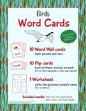 Animal Word Cards - Birds