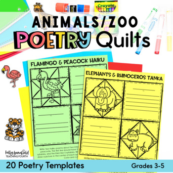 Writing Animal Poem Teaching Resources | TPT