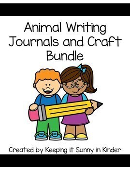 Preview of Animal Writing Journal and Craft