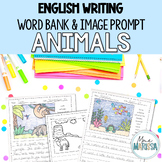 Animal Writing Picture Prompts With Word Bank