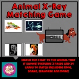 Animal X-Ray Matching Game