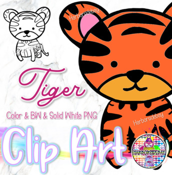 Preview of Animal | Zoo Animal |  Tiger | Predator | Clip Art