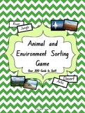 Animal and Environment/Habitat Sorting Game - Over 200 Car