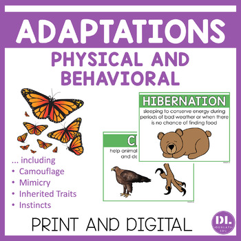 Animal Physical Traits Teaching Resources | TPT