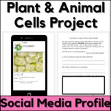 Plant and Animal Cells Project: Social Media Profile