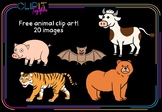 Animal clip art free 20 images FREE!