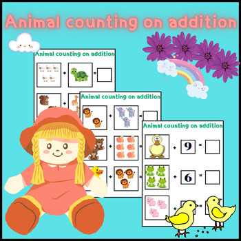 Preview of Animal counting on addition