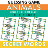 Animal guessing game for lower intermediate ESL students