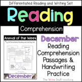 Reading Comprehension Animal of the Week December