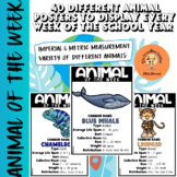 Animal of the Week: Weekly Animal Posters for Classroom Di