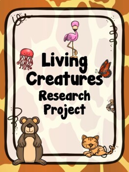 Preview of Animal or Insect Research Project