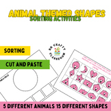 Animal shape sorting Activity