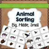 Animal themed math sorting