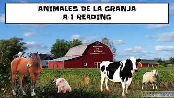 Preview of Animales de la Granja Reading 1