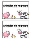 Animales de la granja libros/ Farm Animals Emergent Reader