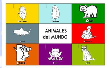 Preview of Animales del mundo