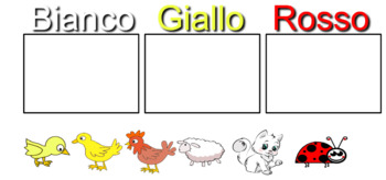 Preview of Animali e Colori - Animals and Colours