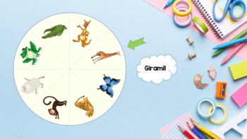 Preview of Animali in italiano/ Animals in Italian