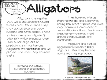 Animal Classification Articles by Mrs Schmid's Kids | TPT