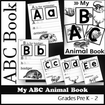 Preview of Animals A-Z PHONICS, Realistic Looking Pictures