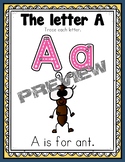 Animals A-Z Printing Practice & Early Reader