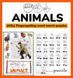 word find - ASL Fingerspelling Word Search Puzzles - Anima