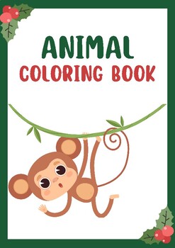 Preview of Animals Activity Printables - Read Color and Draw - Make a Book Part -7
