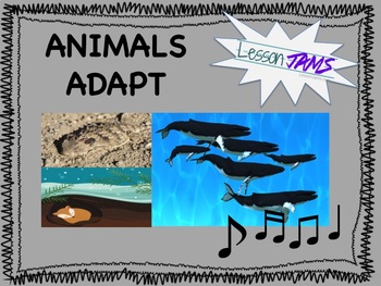 Preview of Science Song: Animals Adapt! MP3 & Lyrics