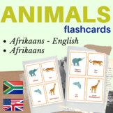 Animals Afrikaans flashcards