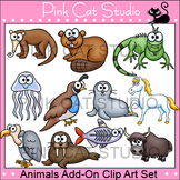 Animals Alphabet Clip Art Add-On for the Mega Value Pack